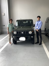 大変長らくお待ち頂いたジムニー、納車しました！